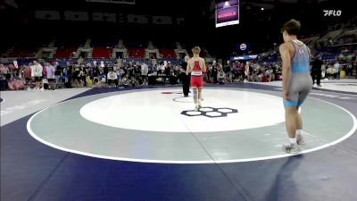 132 lbs Champ. Rd Of 16 - Mason Carlson, UT vs Vince Jasinski, IL