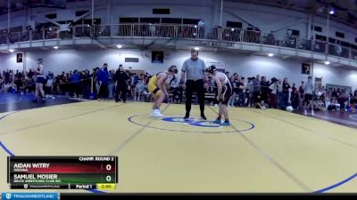 132 lbs Champ. Round 2 - Samuel Mosier, Delta Wrestling Club Inc. vs Aidan Witry, Indiana