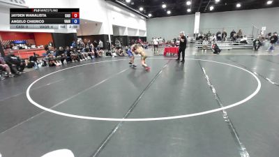 165 lbs Jayden Wanalista, California Silver vs Angelo Chierico, Virginia Greco