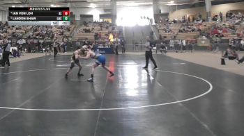 A 175 lbs Cons. Semi - Landon Shaw, Livingston Academy vs Ian Von Loh, Hixson High School