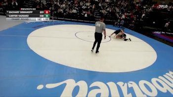 4A 157 lbs Champ. Round 1 - Carter Vazquez, Stansbury vs Zachary Semanoff, Sky View