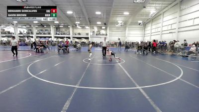 88 lbs Semifinal - Gavin Brown, Mountnsfield vs Benjamin Goncalves, Grizzlies Wrestling Academy