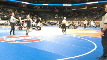 150 Class 2 lbs Champ. Round 1 - Brock Arrowood, Osage vs Madix Hutchings, Richmond