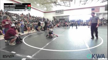 70 lbs Consi Of 8 #2 - Randy Wanzer, Chandler Takedown Club vs Oaklin Grace, Blackwell Wrestling Club