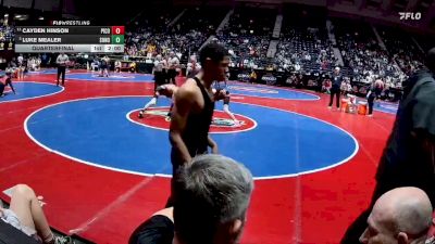 2A-106 lbs Quarterfinal - Luke Mealer, Sonoraville vs Cayden Hinson, Pike County