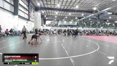 Super HWT 160 lbs Round 2 - Byram Whitaker, Galax vs Grealin Ibn-Kimbrough, Portsmouth