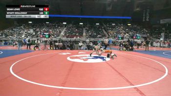 3A-132 lbs Cons. Round 3 - Sean Lowe, Powell vs Wyatt Holloway, Lander Valley