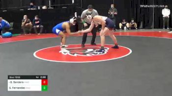 145 lbs Quarterfinal - Gabe Sanders, Unattached 60 vs Gavin Fernandez, Untattached 32