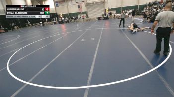 165 lbs Semis & 1st Wrestleback (8 Team) - Ethan Claussen, Pierce vs Hunter Kruse, Battle Creek