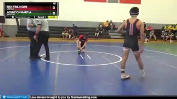 132 lbs Champ. Round 1 - Ray Finlinson, Lincoln vs Acencion Garcia, Western