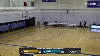 Replay: Wentworth Institute vs Mount Holyoke | Nov 13 @ 7 PM