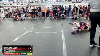 80 lbs Finals (8 Team) - Rylan Dennis, Killer Elite vs Evan Altshuler, Glasgow WA
