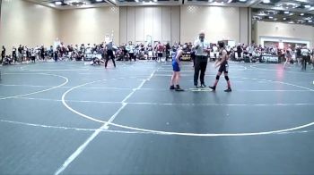 81 lbs Quarterfinal - Emery Merlos, Savage House WC vs Benjamin Kopf, Gold Rush Wr Acd