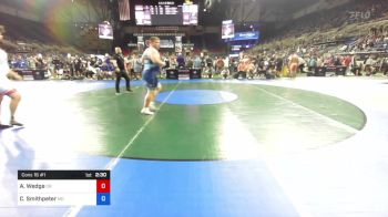 285 lbs Cons 16 #1 - Aj Wedge, Oregon vs Callen Smithpeter, Missouri