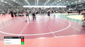 120 lbs Consi Of 64 #2 - Gabe Shanks, MS vs Barrett Byers, OK