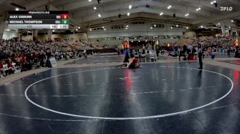 175 lbs Semis & 1st Wb (8 Team) - Alex Osburn, Ravenwood High School vs Michael Thompson, Collierville High School