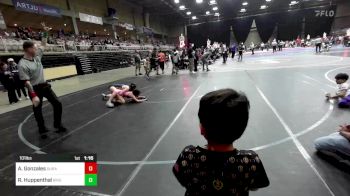 101 lbs Rr Rnd 5 - Aubrey Gonzales, Duran Elite vs Regan Huppenthal, Brighton WC