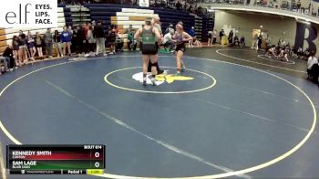 140 lbs. Cons. Round 2 - Kennedy Smith, Canton vs Sam Lage, Blair Oaks