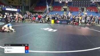 106 lbs Rnd Of 64 - Michael Batista, New Jersey vs Cooper Merli, New York