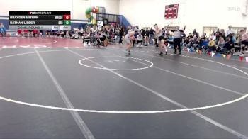 160 lbs Cons. Round 1 - Brayden Mithun, Maple River/USC vs Nathan Lieser, Sauk Rapids-Rice