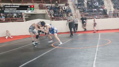 125_B lbs Consi Of 8 #2 - Logan Schreiner, Flb vs Cole Redfoot, Reynolds