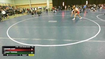 145 lbs Cons. Round 3 - Tanner Hart, WI vs Tommy Thomas, CO