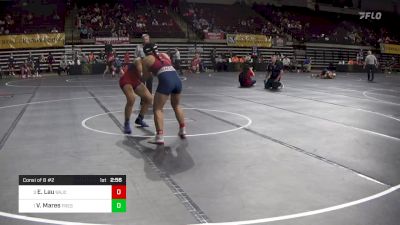 136 lbs Consi Of 8 #2 - Emily Lau, Santa Rosa JC (W) vs Vanessa Mares, Fresno State (W)