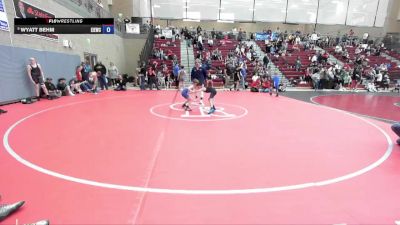 59 lbs Quarterfinal - River Henderson, Idaho vs Wyatt Behm, East Idaho Elite Wrestling Club
