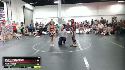 60 lbs Round 2 (4 Team) - Max Steele, PA Alliance vs Javon Haliburton, Quaker Nation