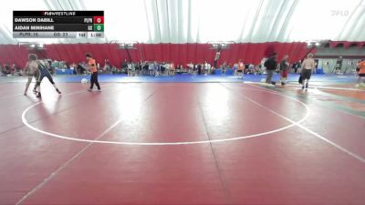 157 lbs Round 2 (8 Team) - Dawson Dabill, Pequot Lakes/Pine River-Backus vs Aidan Minihane, Glenbrook South