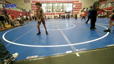 67-70 lbs Rr Rnd 3 - Uriah Garcia, Rebel Wrestling Club vs Caedmon Robinson, Saints Youth Wrestling Club