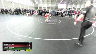 105 lbs Cons. Round 2 - Vanhessa Vu, Mountain Ridge vs Cyane Taylor, Pleasant Grove