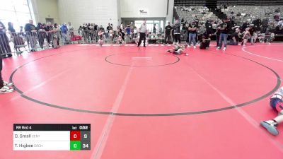 68 lbs Rr Rnd 4 - Donatello Small, Centurion Wrestling vs Tommy Higbee, Orchard South WC