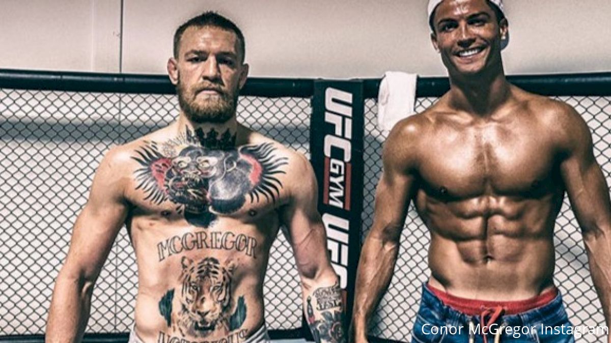 Conor McGregor, Cristiano Ronaldo Face off in Octagon