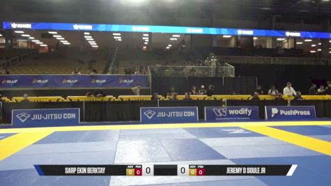 Jeremy D Soule Jr vs Sarp Ekin Berktay 2026 Pan Jiu Jitsu IBJJF Championship