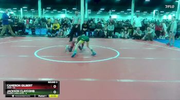 56 lbs Round 3 (10 Team) - Jackson Claycomb, Finger Lakes Elite vs Cameron Gilbert, ACES