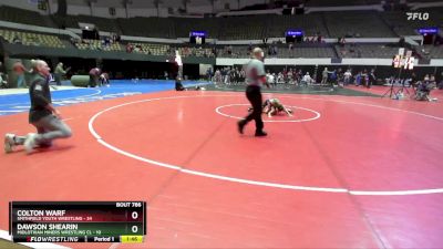 National 3-5 68 Cons. Semi - Dawson Shearin, Midlothian Miners Wrestling Cl vs Colton Warf, Smithfield Youth Wrestling