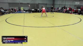 140 lbs 4th Wrestleback (16 Team) - Taya Crookston, Utah vs Alicen Dillard, Texas Blue