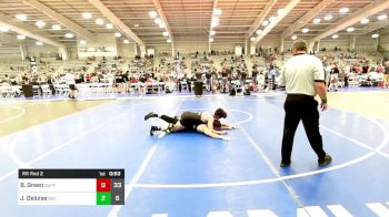 170 lbs Rr Rnd 2 - Bryant Green, Buffalo Valley Black HS vs James Deluise, Beca Gold