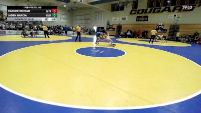 135 lbs Consi Of 16 #1 - Parker Wickam, Eaton (CO) vs Jaden Garcia, Clovis