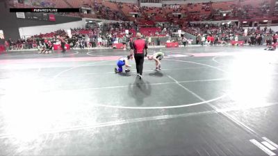 105+ Round 5 - Anarchy Palmer, Menomonie vs Vivian Aasen, Parkview Albany Youth Wrestling