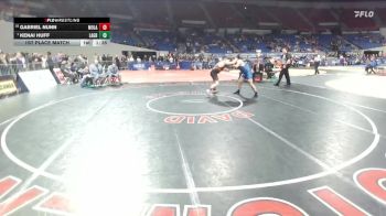 4A Boys 285 lbs 1st Place Match - Kenai Huff, La Grande Boys vs Gabriel Nunn, Molalla Boys