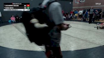 140 lbs Cons. Round 3 - Dane Muck, Hawk Wrestling Club vs Alejandro Molina, Weiser Wrestling Club