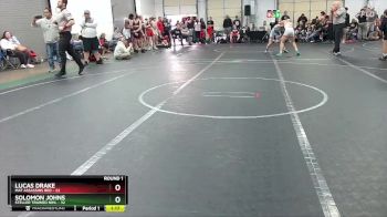 120 lbs Round 1 (8 Team) - Lucas Drake, Mat Assassins Red vs Solomon Johns, Steller Trained Nihl