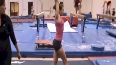 Front Aerial Walkovers With 2010 NCAA Coach of the Year KJ Kindler