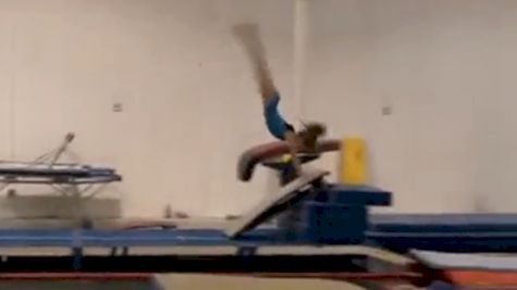 Front Handspring Vault Drill