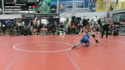 120 lbs Rr Rnd 2 - Mark Matevosian, Steller Trained 501st - MS vs Massimo Perentin, Shore Thing - MS