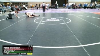 215 lbs Cons. Round 4 - Pierce Cunningham, Overland Park-St. Thomas Aquinas HS vs Dalton Wolf, Fennimore