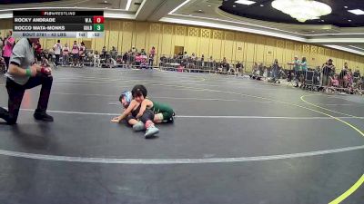 43 lbs Consi Of 8 #2 - Rocky Andrade, W.a.r. Wc vs Rocco Mata-Monks, Gold Rush Wr Ac
