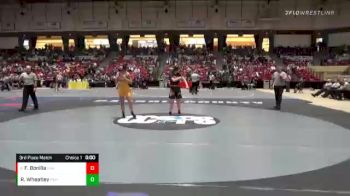 130 lbs 3rd Place Match - Francheska Bonilla, Oakland Mills vs Rachael Wheatley, Perry Hall